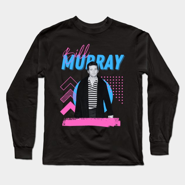 Bill murray***original retro Long Sleeve T-Shirt by OtakOtak